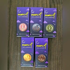 Mooncat bundle of 5 polishes
